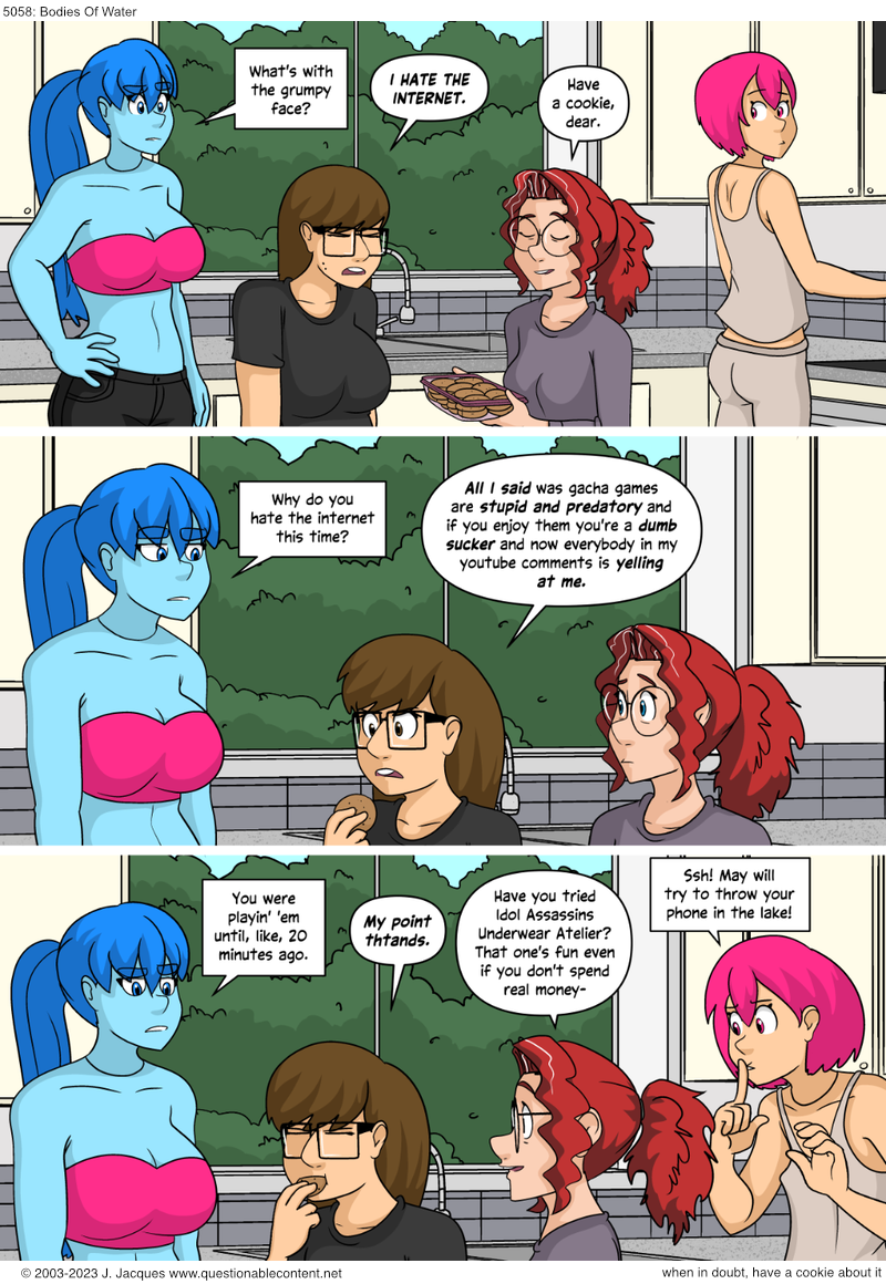 Questionable Content 31.5.2023