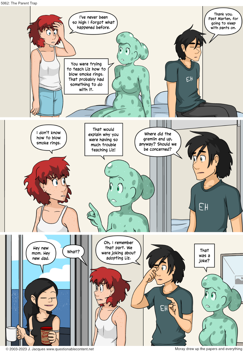 Questionable Content 6.6.2023