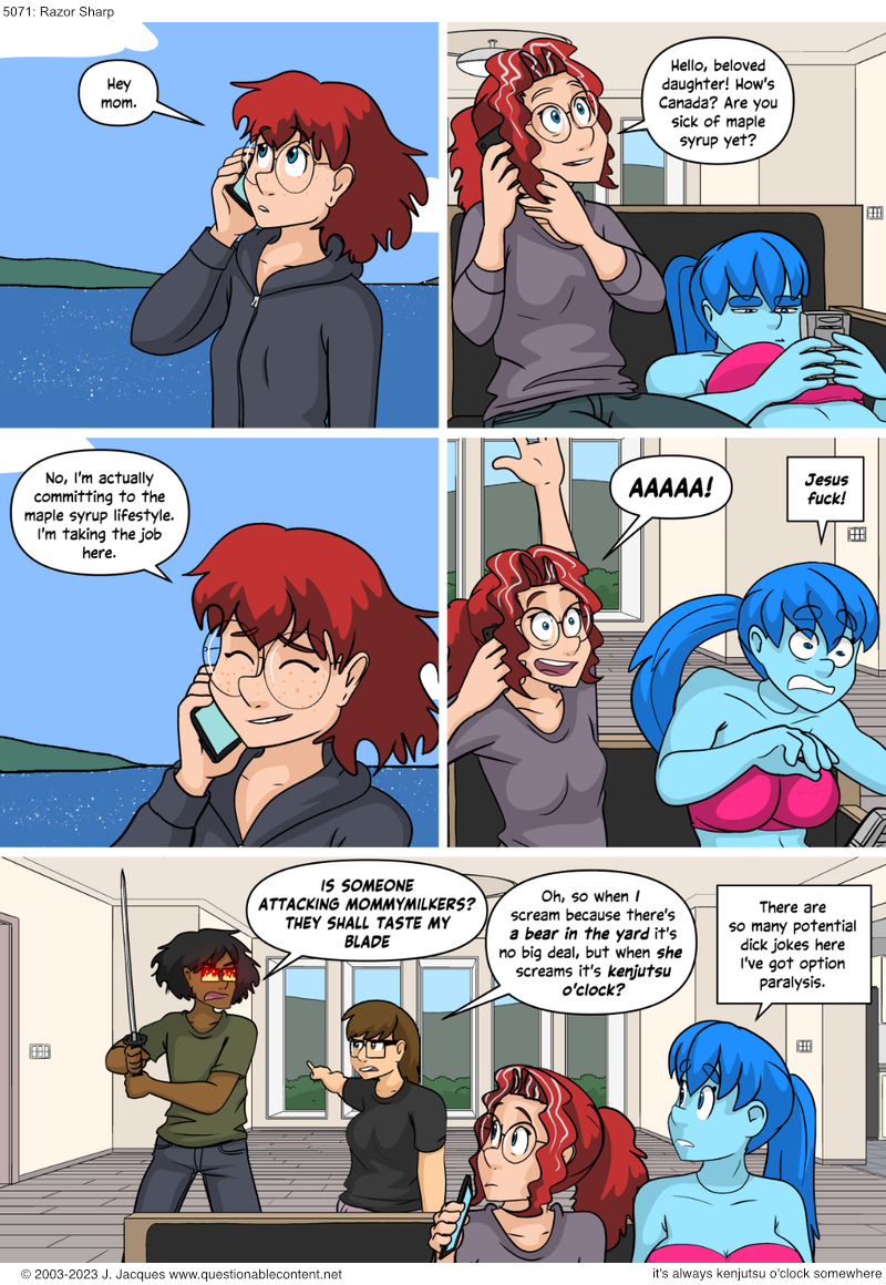 Questionable Content 20.6.2023