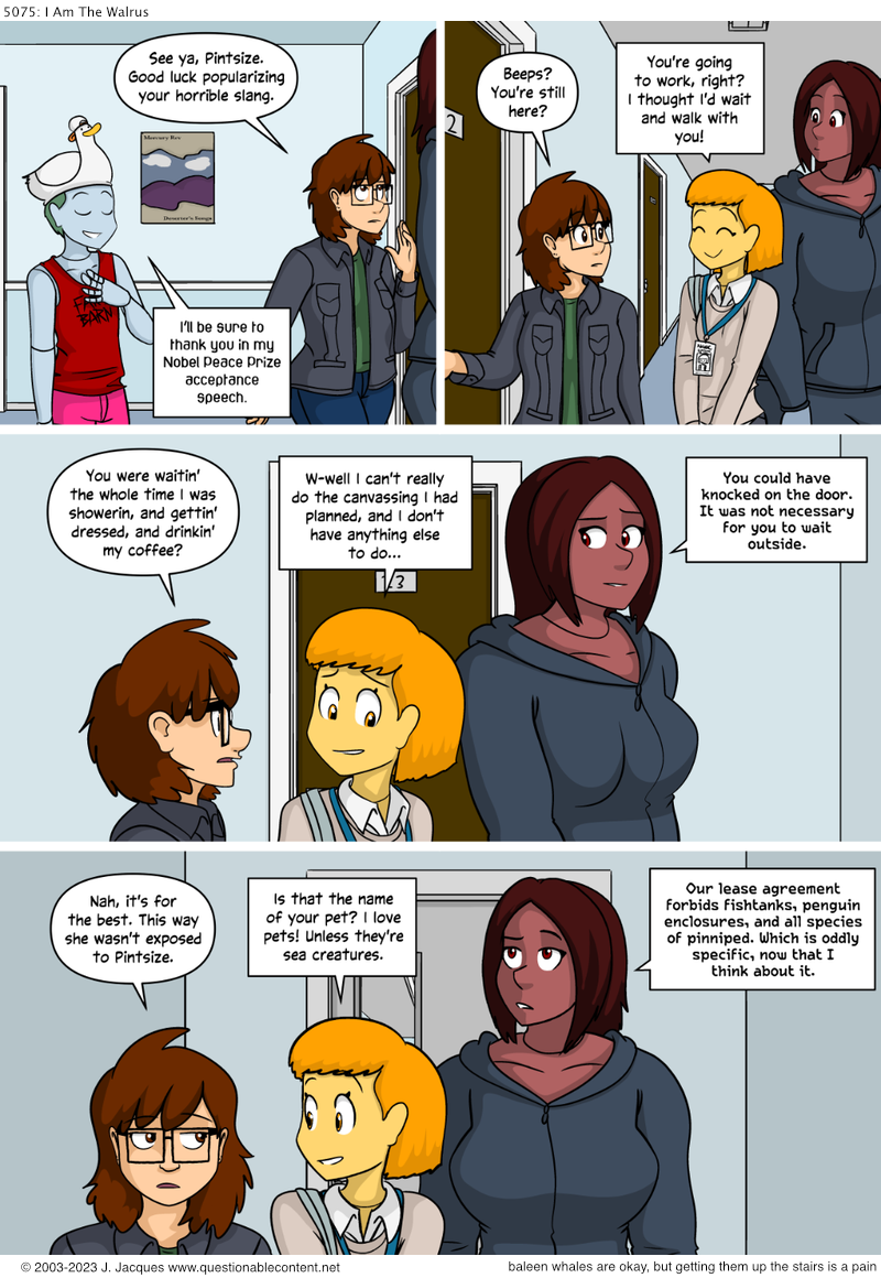 Questionable Content 23.6.2023