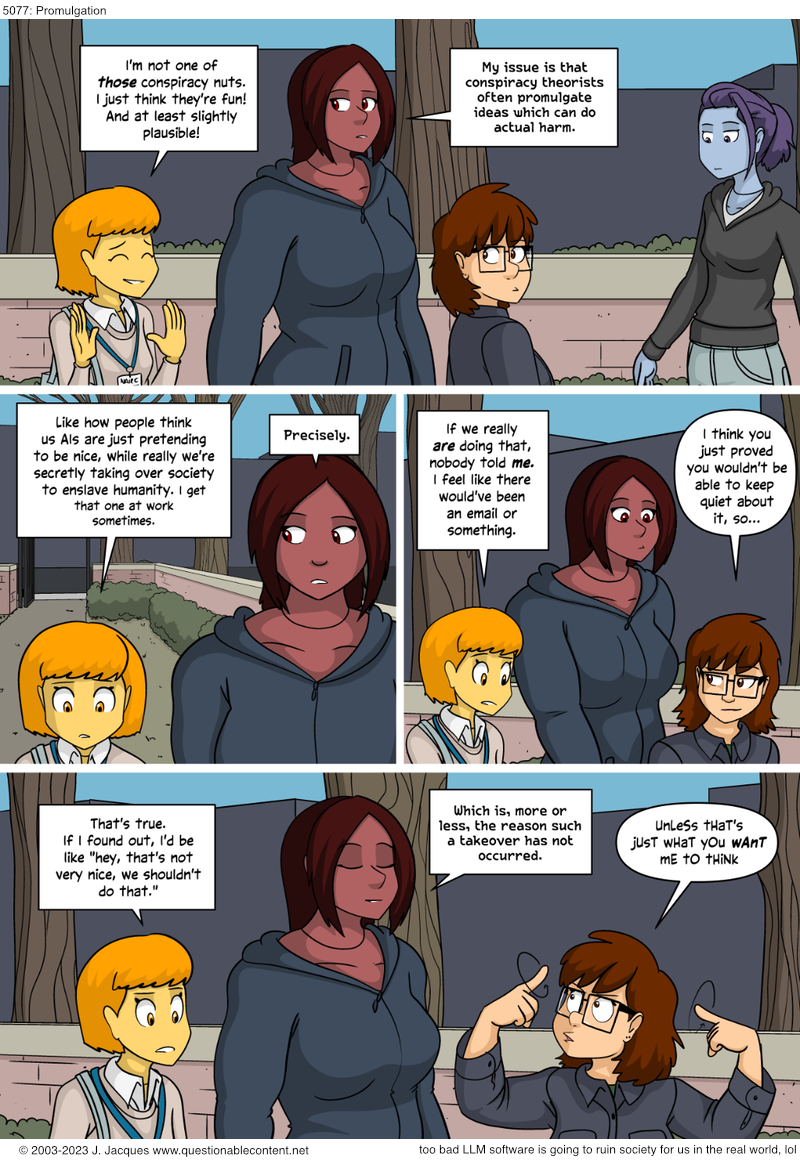 Questionable Content 27.6.2023