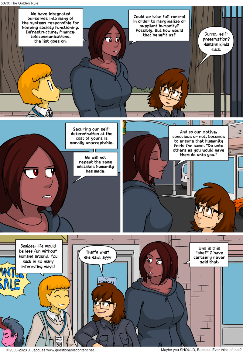 Questionable Content 28.6.2023