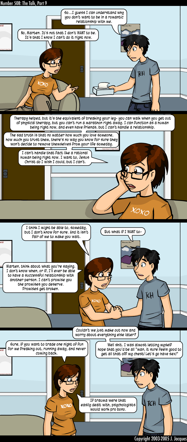 Questionable Content 8.12.2005