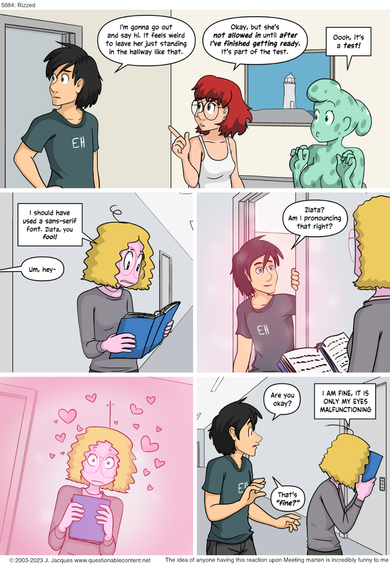 Questionable Content 6.7.2023