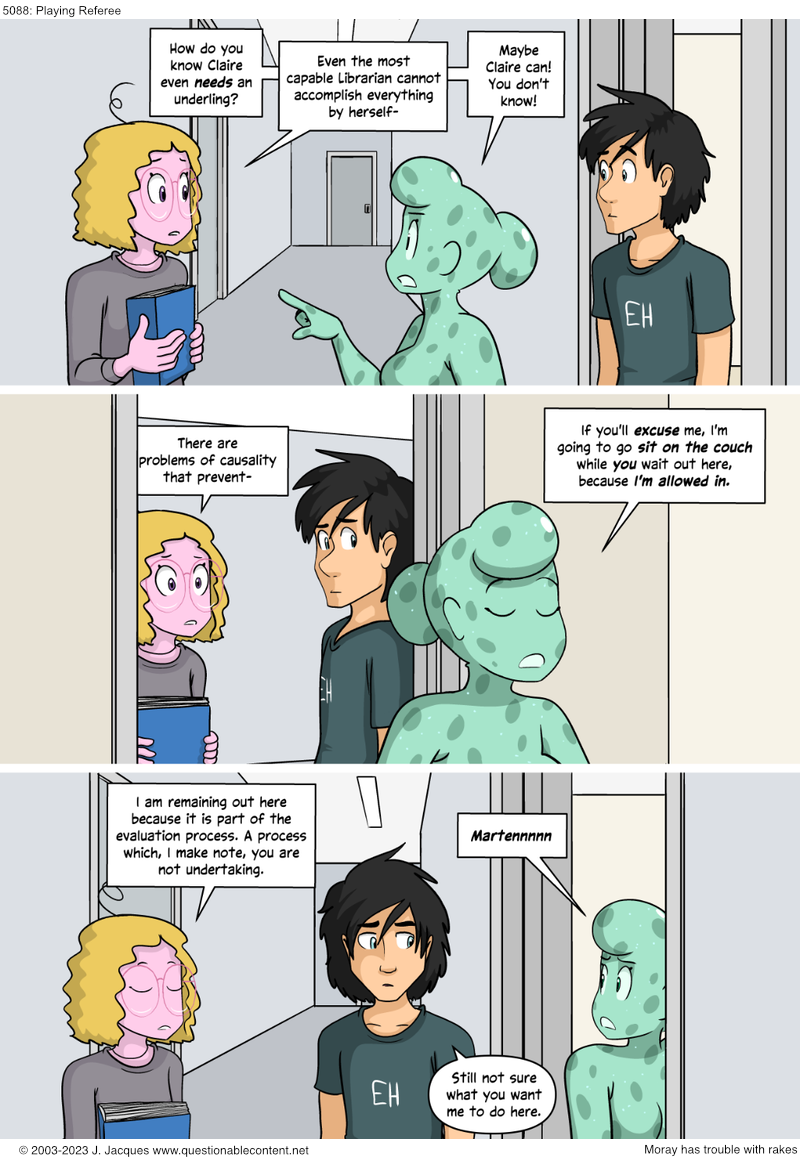 Questionable Content 11.7.2023