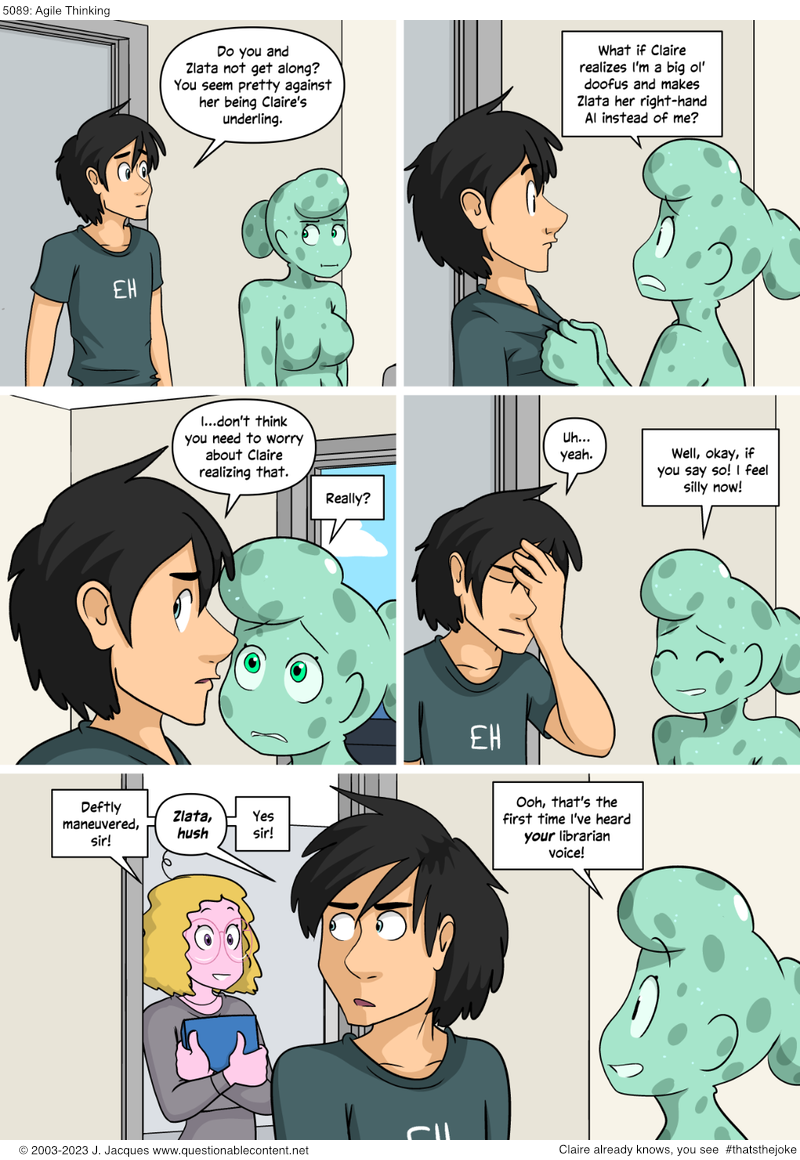 Questionable Content 12.7.2023