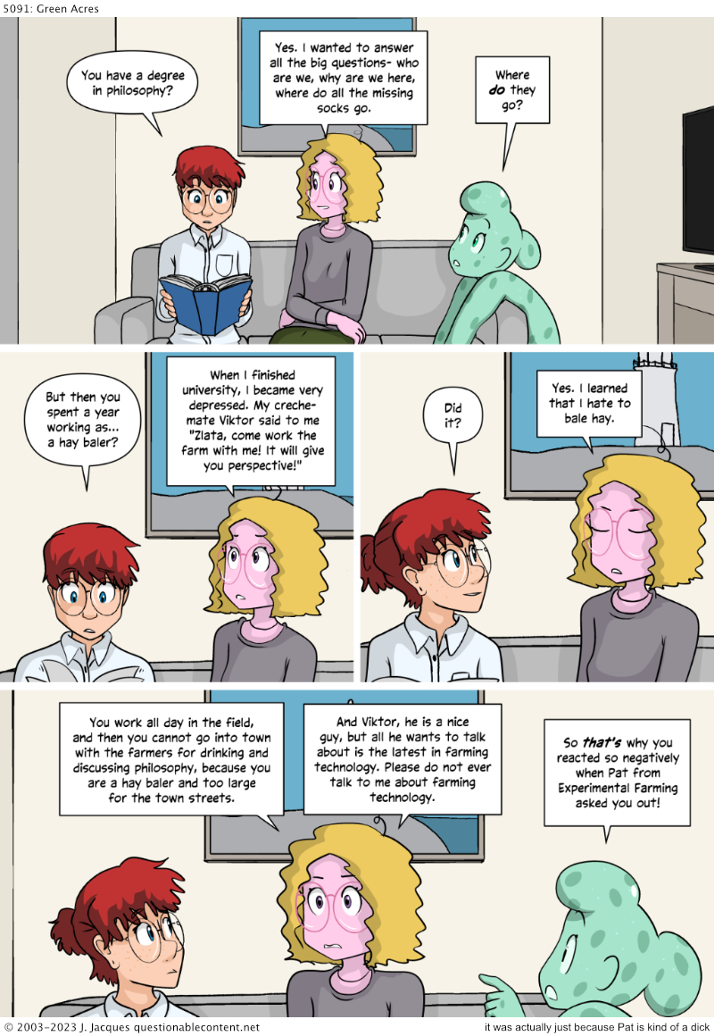 Questionable Content 17.7.2023