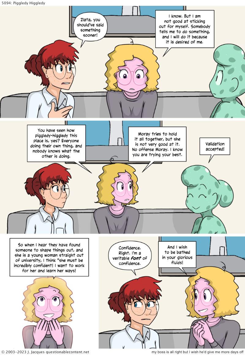 Questionable Content 20.7.2023