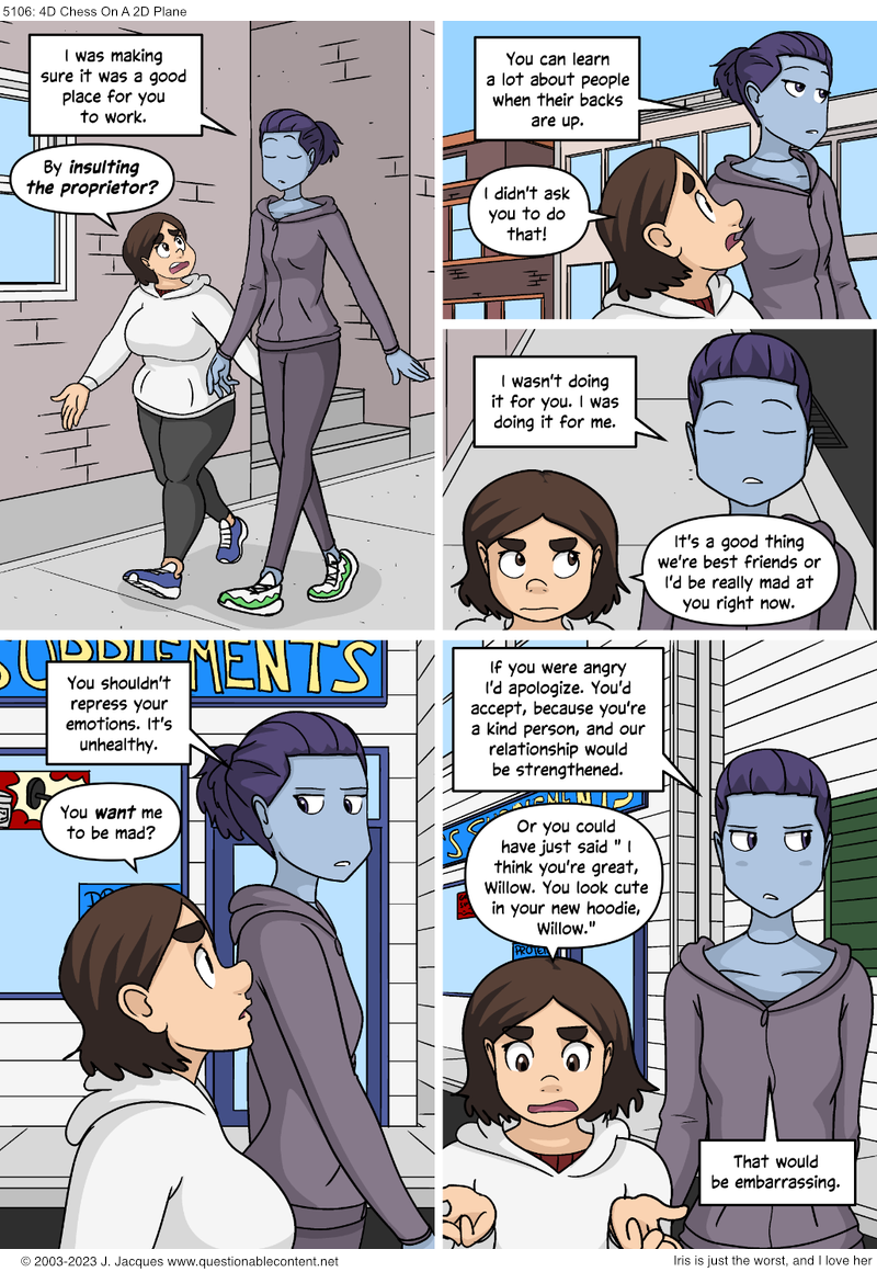 Questionable Content 7.8.2023