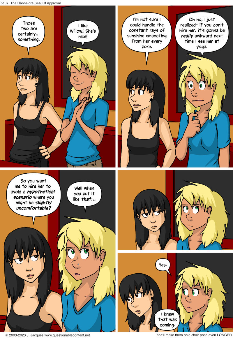 Questionable Content 8.8.2023