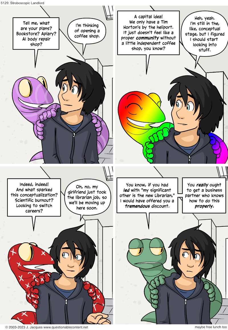 Questionable Content 7.9.2023