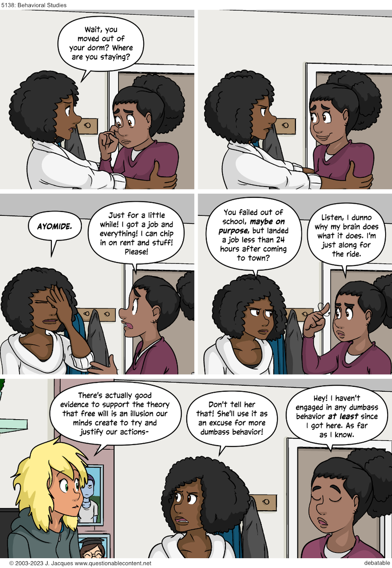 Questionable Content 20.9.2023