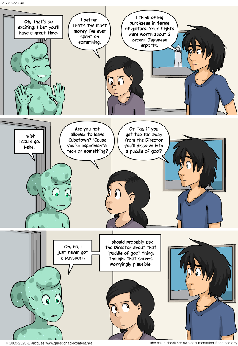 Questionable Content 11.10.2023