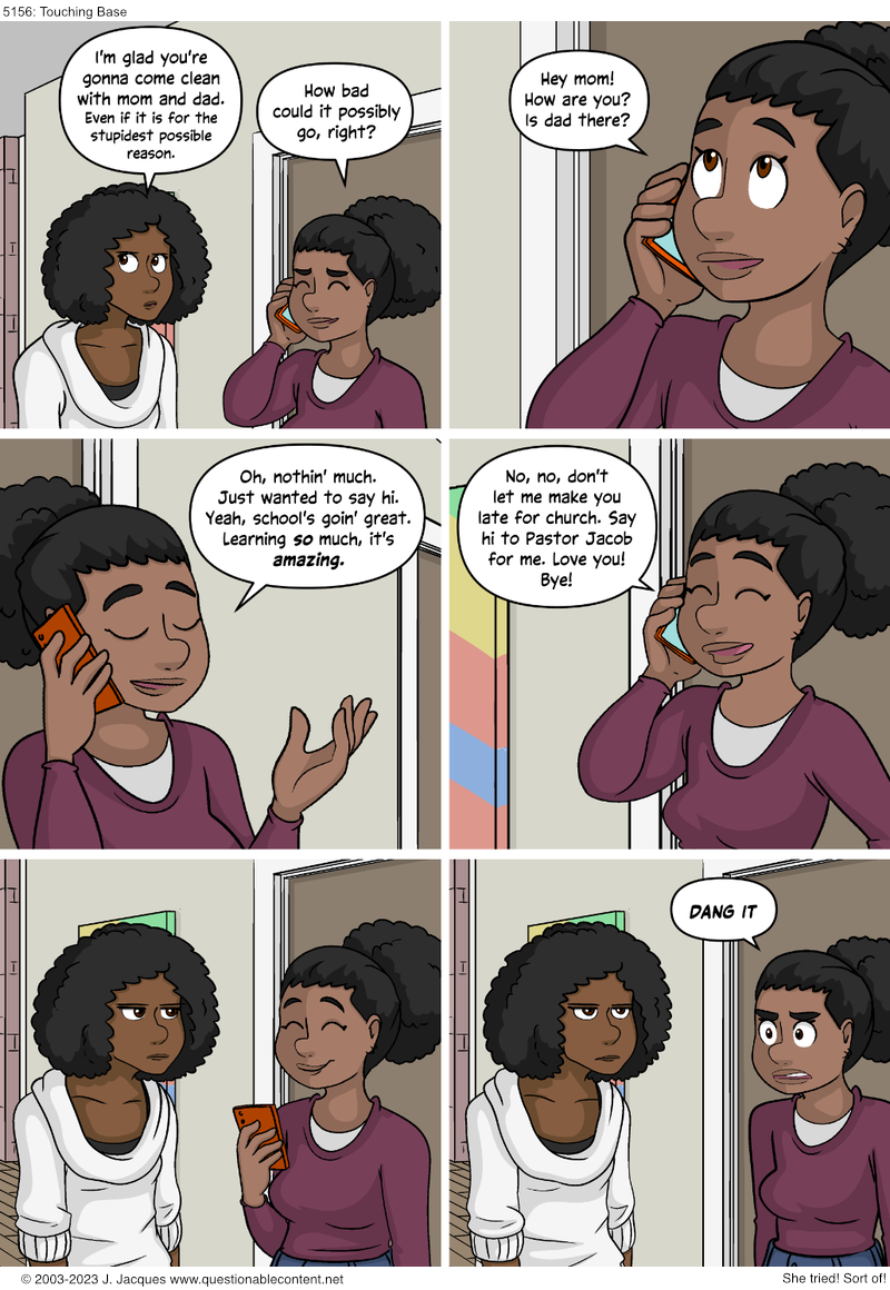 Questionable Content 16.10.2023