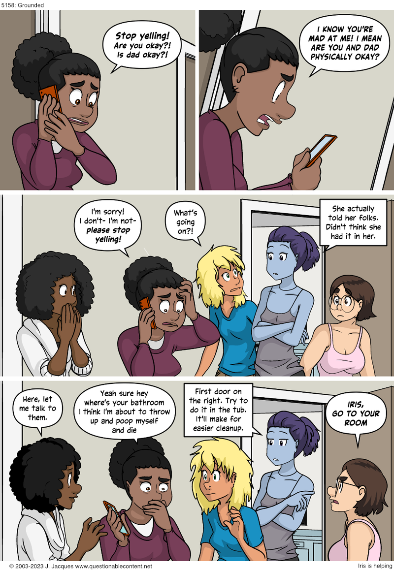 Questionable Content 18.10.2023