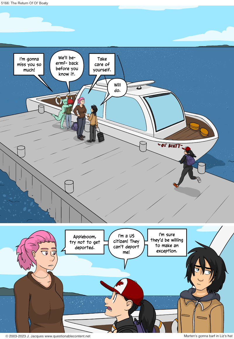 Questionable Content 30.10.2023