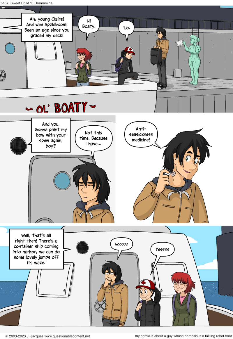 Questionable Content 31.10.2023