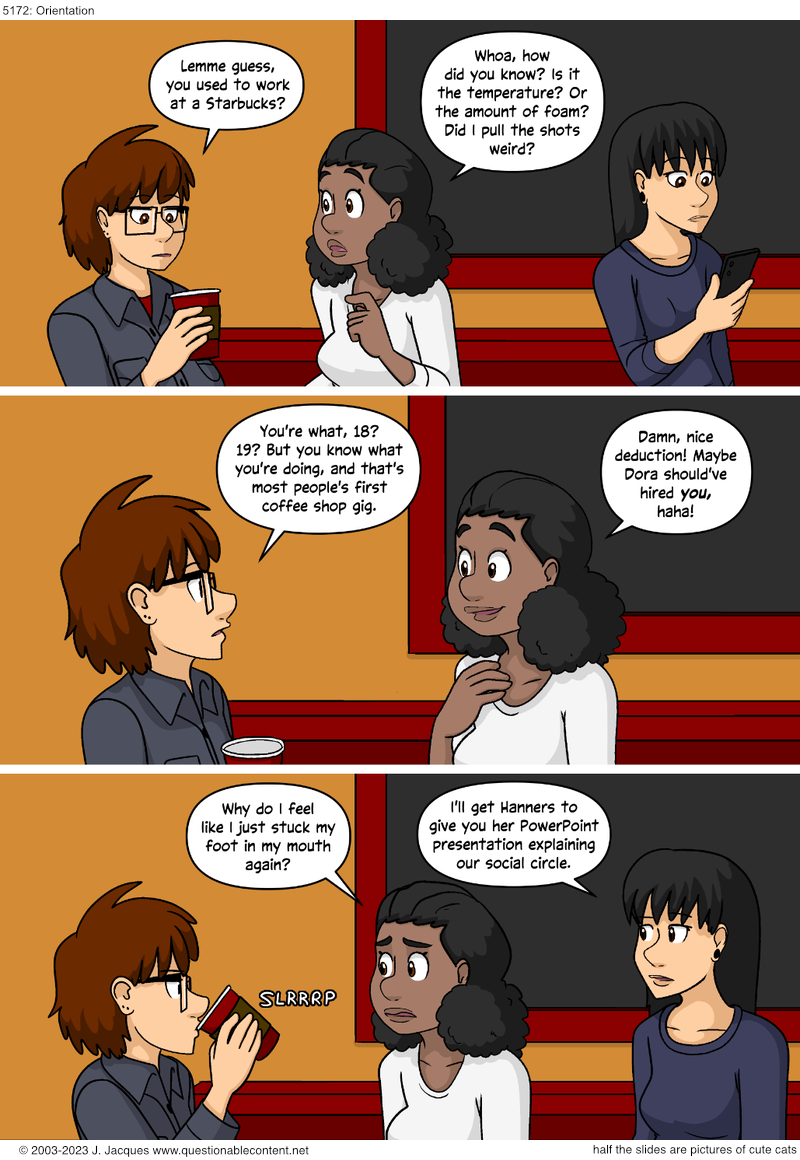 Questionable Content 7.11.2023