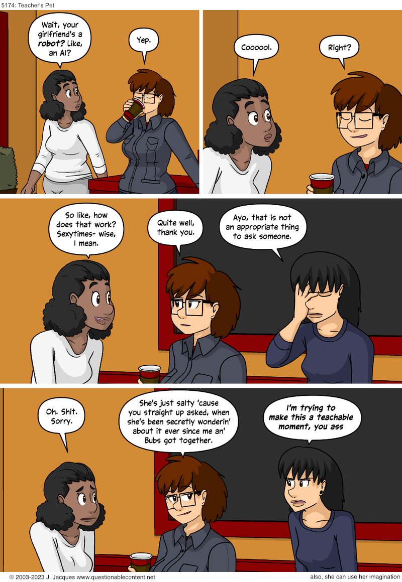 Questionable Content 9.11.2023