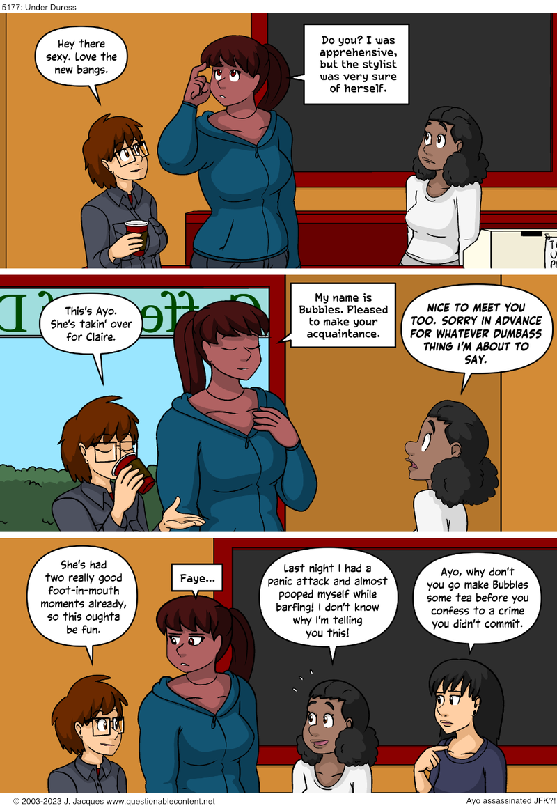 Questionable Content 14.11.2023