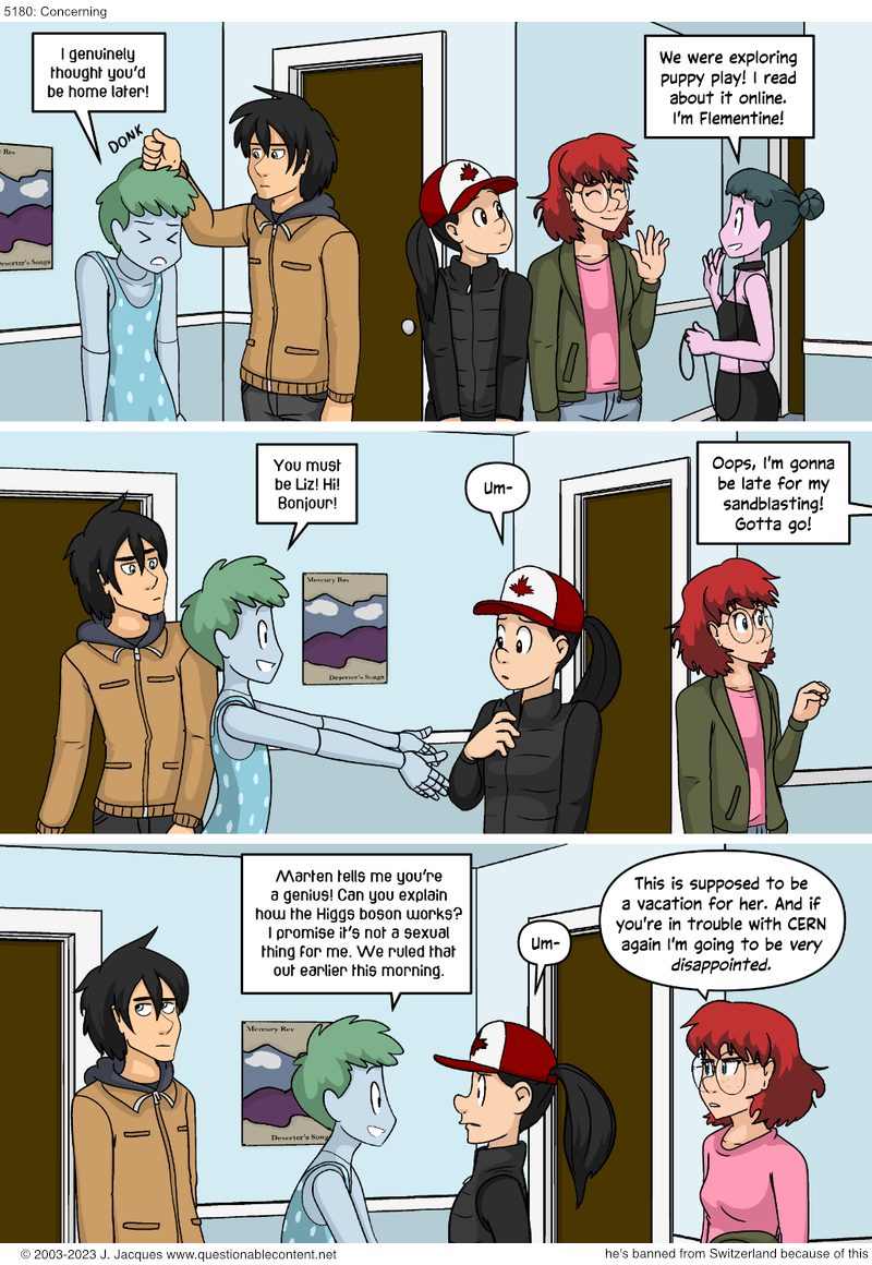 Questionable Content 17.11.2023