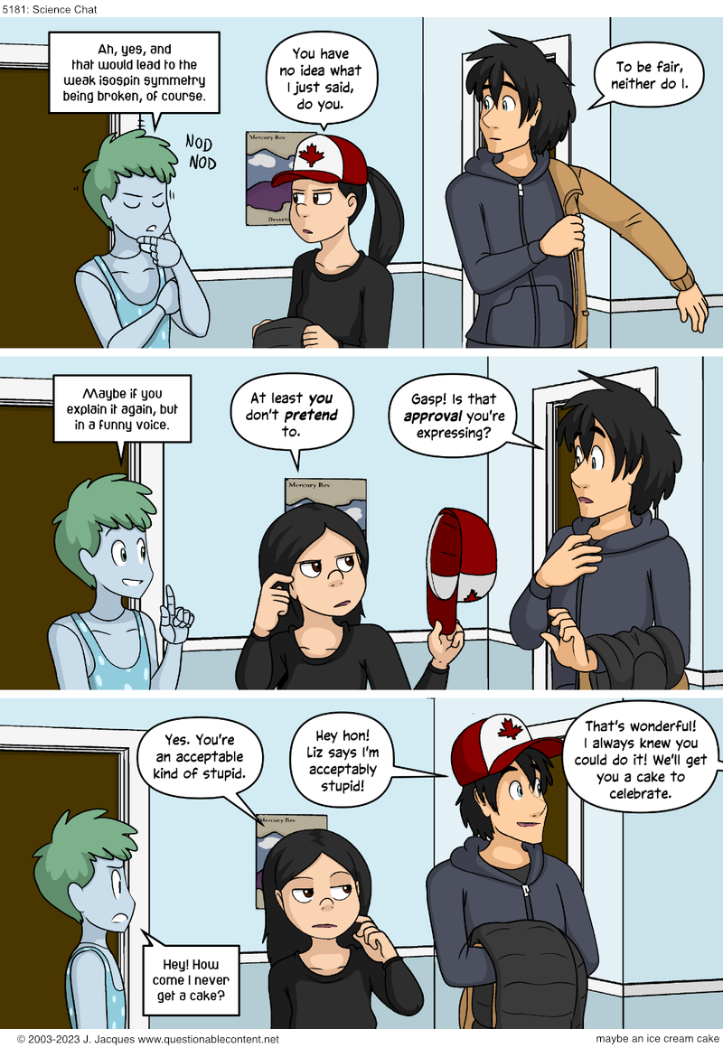 Questionable Content 20.11.2023