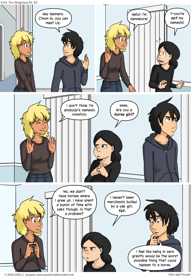 Questionable Content 21.11.2023