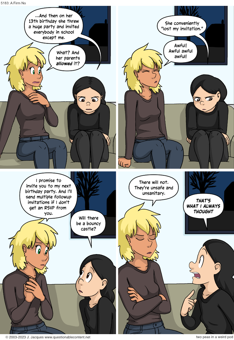 Questionable Content 22.11.2023