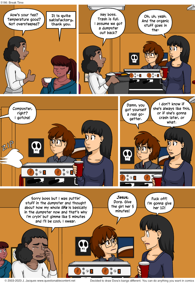 Questionable Content 27.11.2023