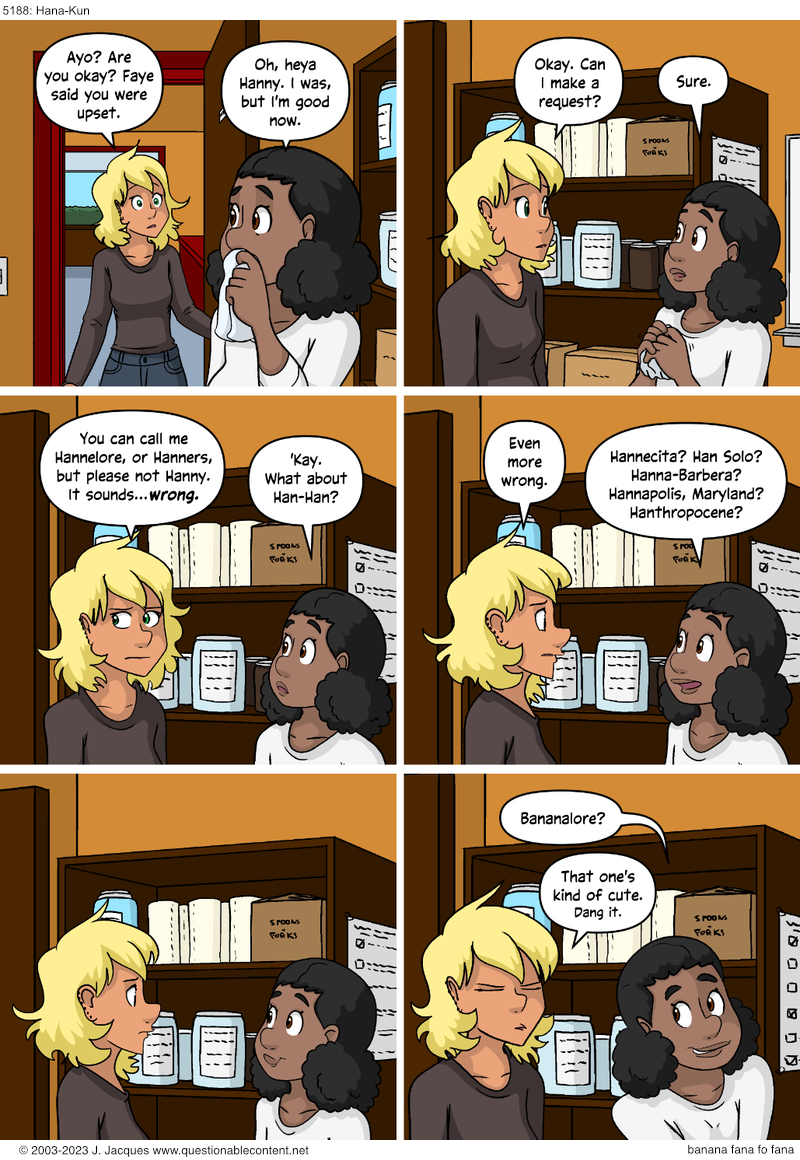 Questionable Content 29.11.2023