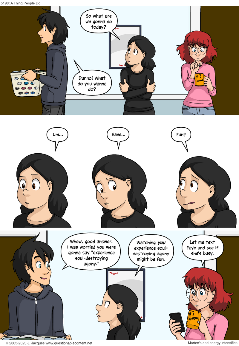 Questionable Content 1.12.2023