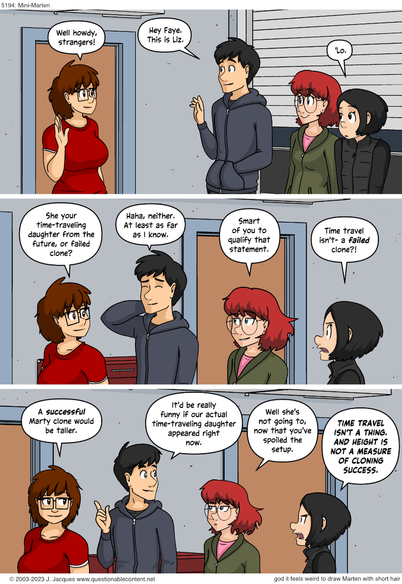 Questionable Content 7.12.2023