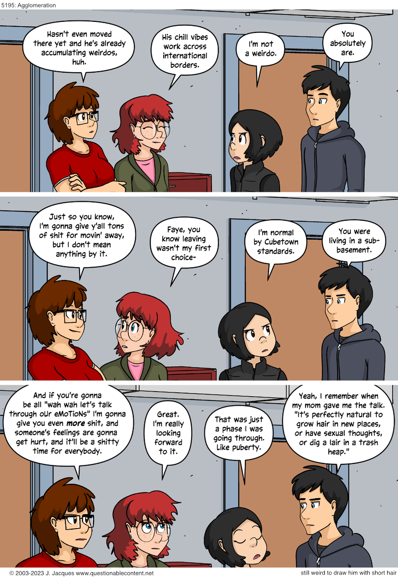 Questionable Content 8.12.2023