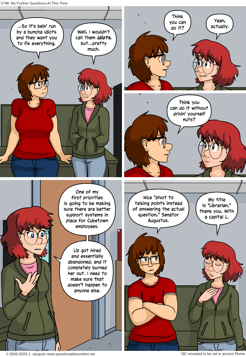 Questionable Content 11.12.2023