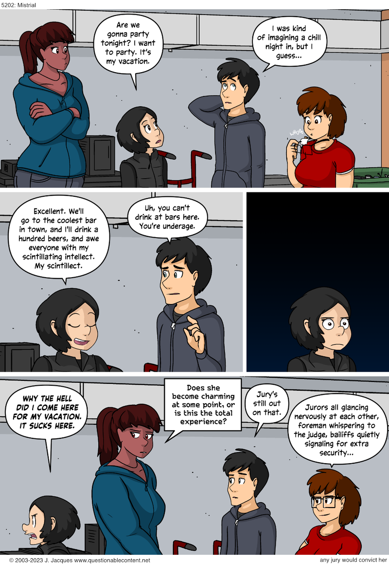 Questionable Content 19.12.2023