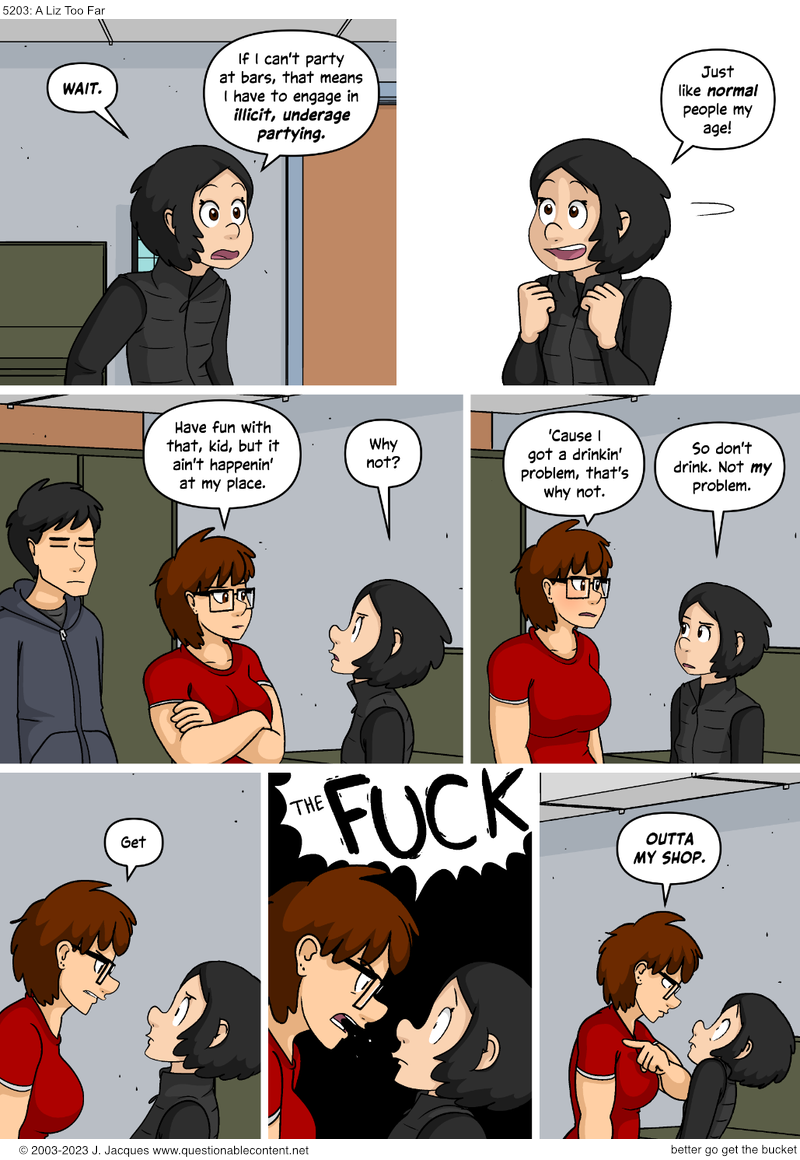 Questionable Content 20.12.2023