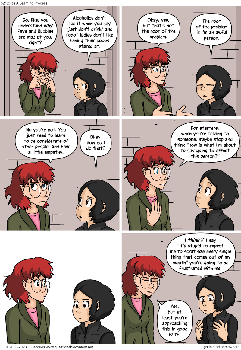 Questionable Content 2.1.2024