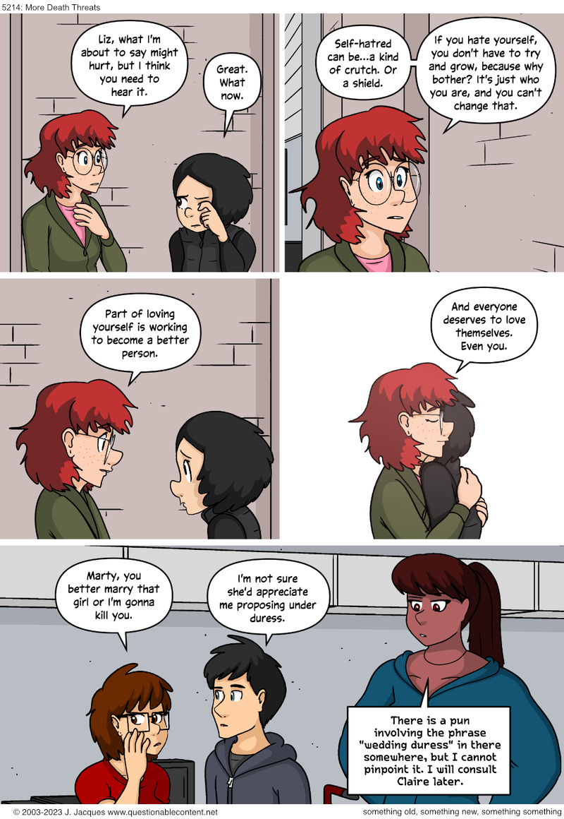 Questionable Content 4.1.2024