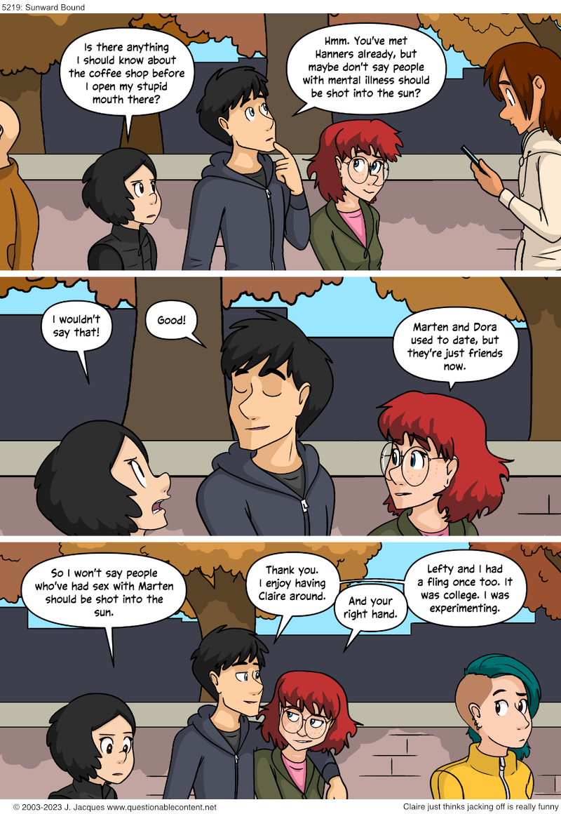 Questionable Content 11.1.2024