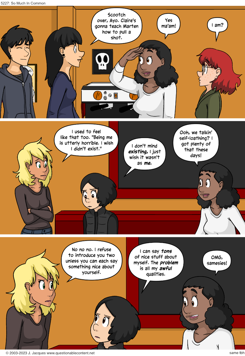 Questionable Content 23.1.2024