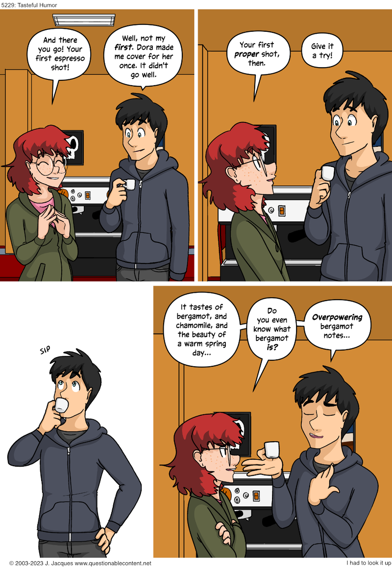 Questionable Content 25.1.2024