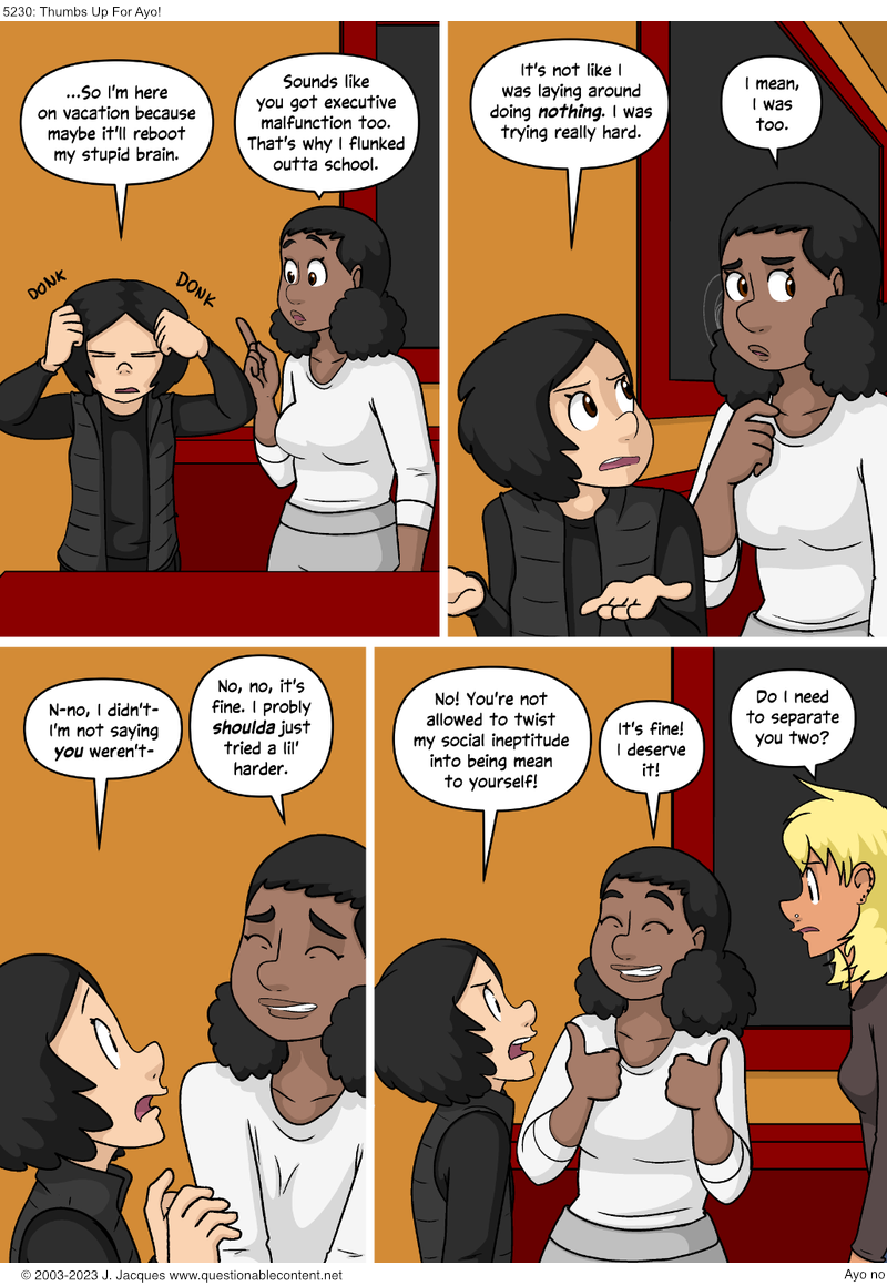 Questionable Content 26.1.2024