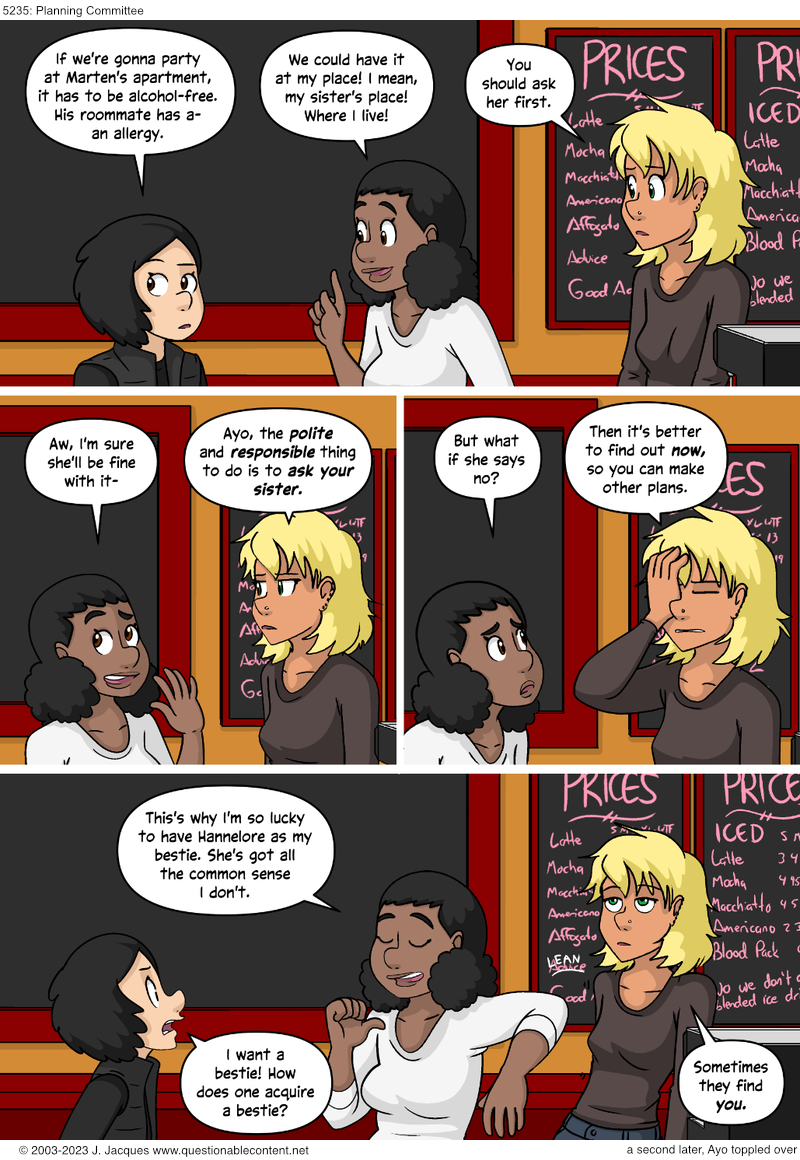 Questionable Content 2.2.2024