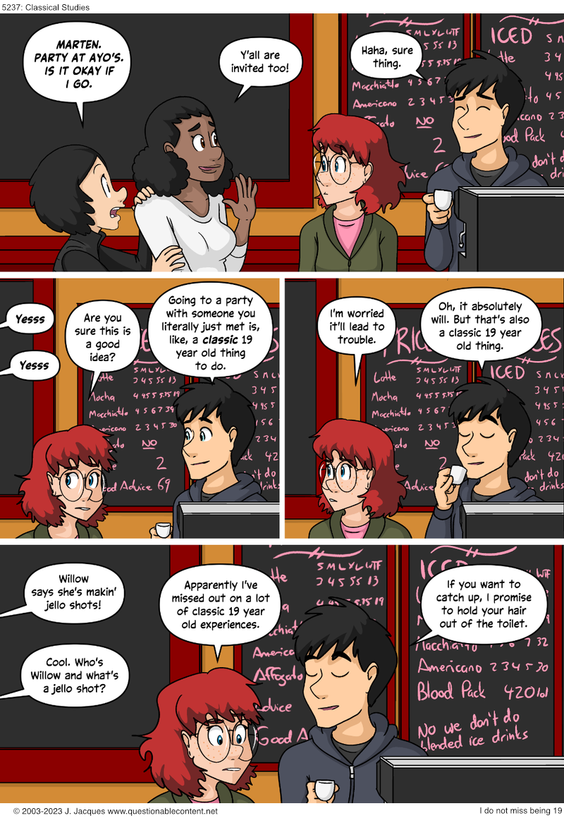 Questionable Content 6.2.2024