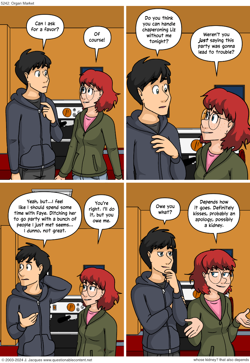 Questionable Content 13.2.2024