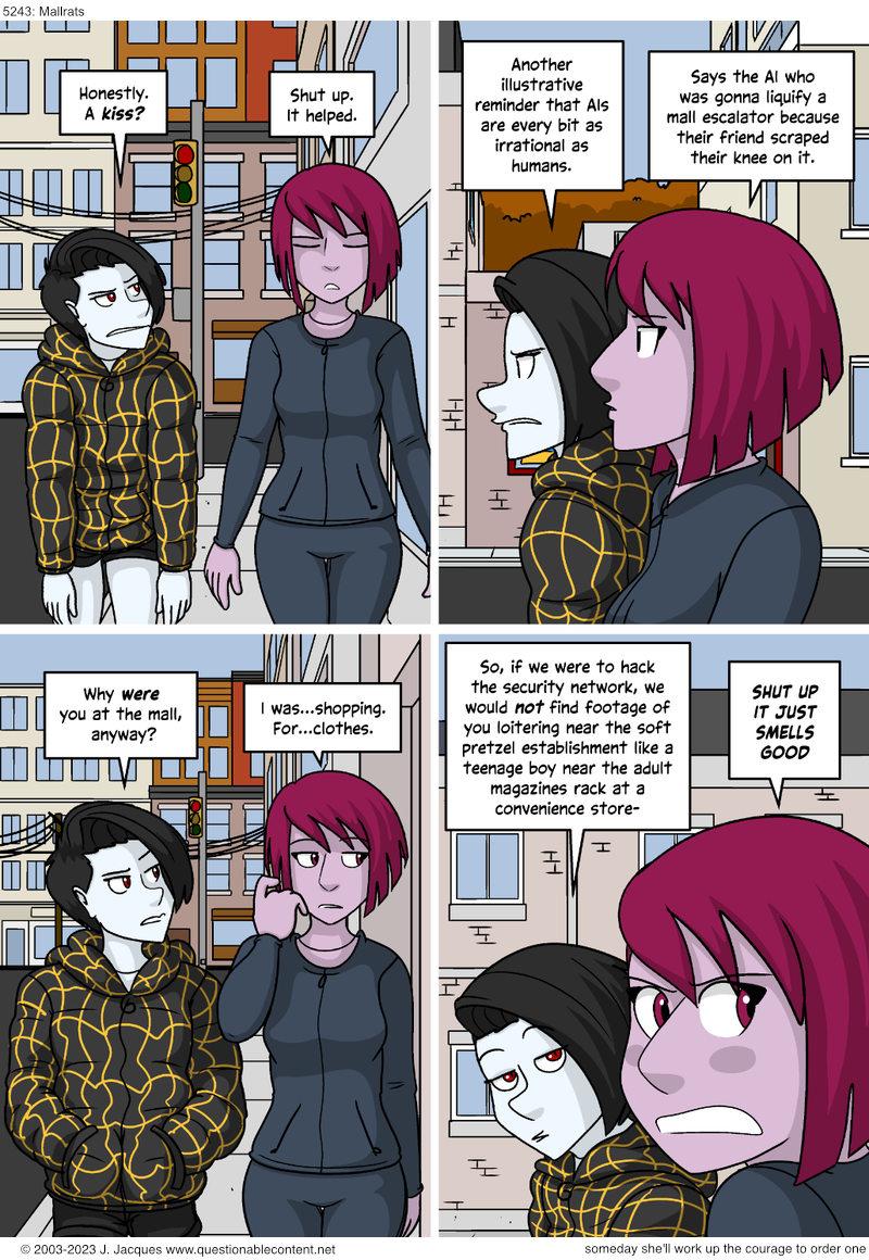 Questionable Content 15.2.2024