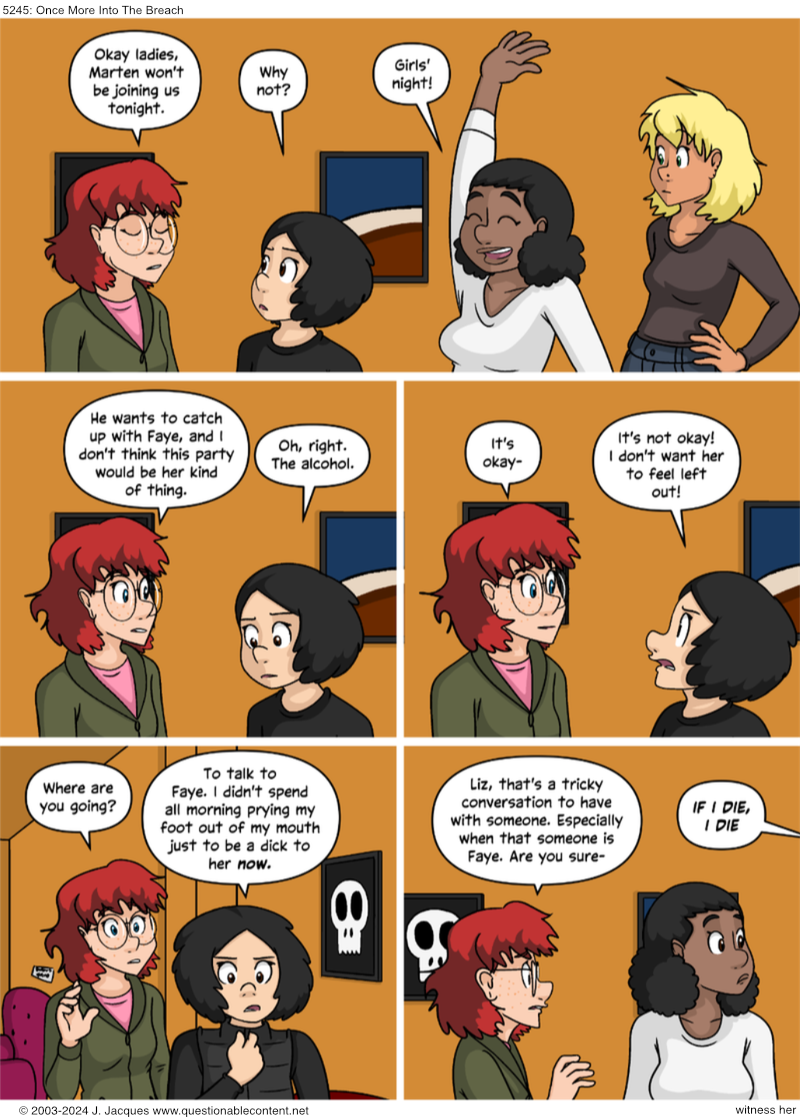 Questionable Content 16.2.2024