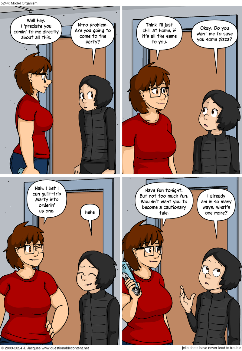 Questionable Content 21.2.2024