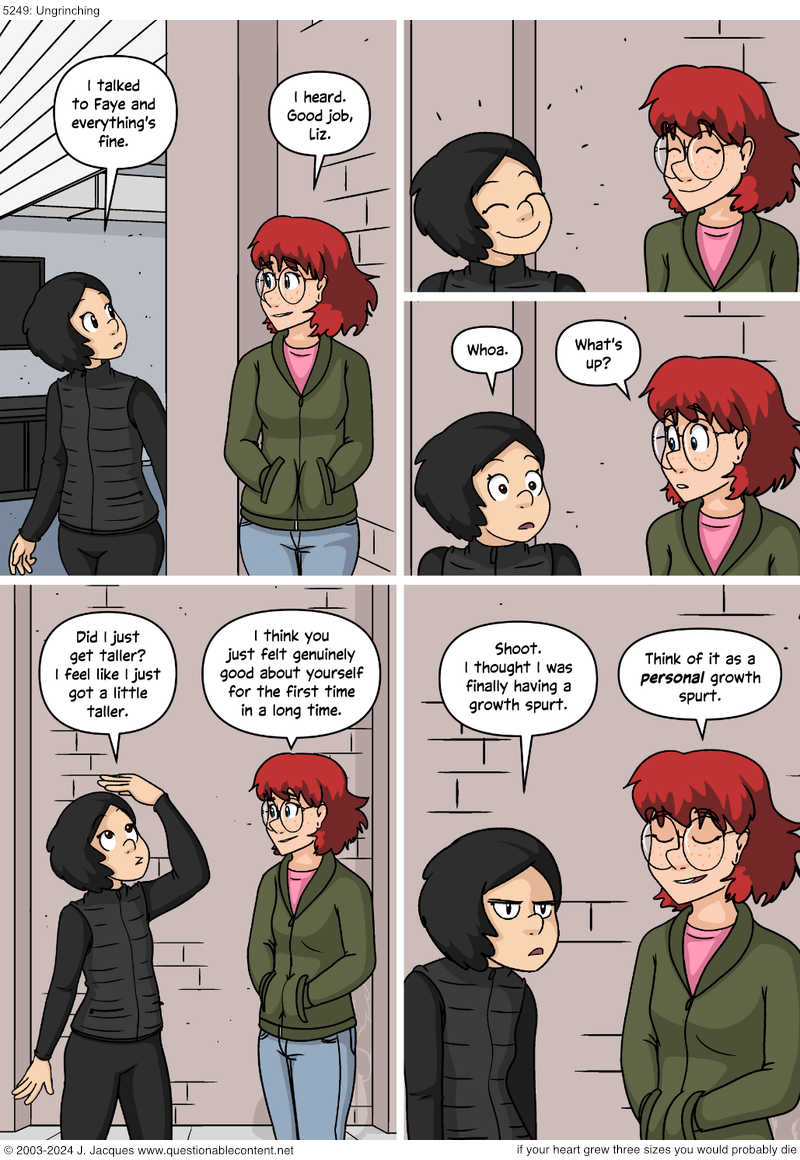 Questionable Content 22.2.2024