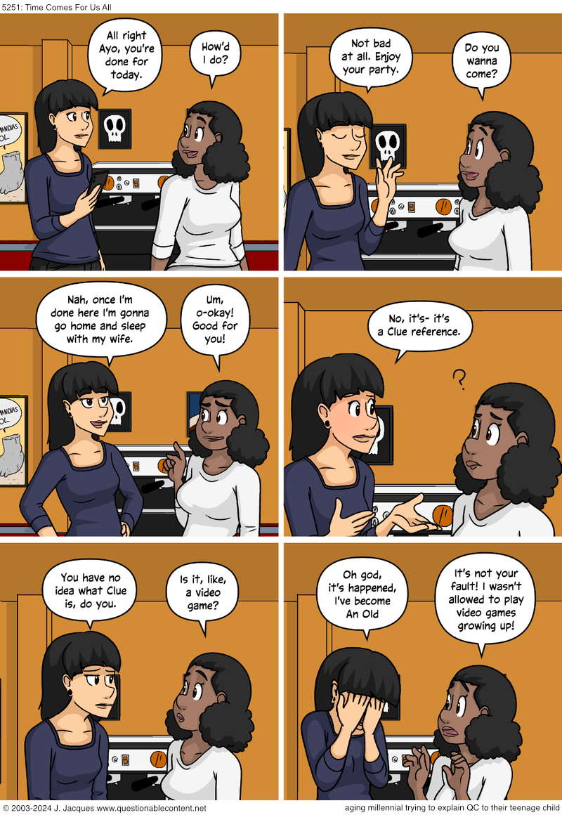 Questionable Content 26.2.2024